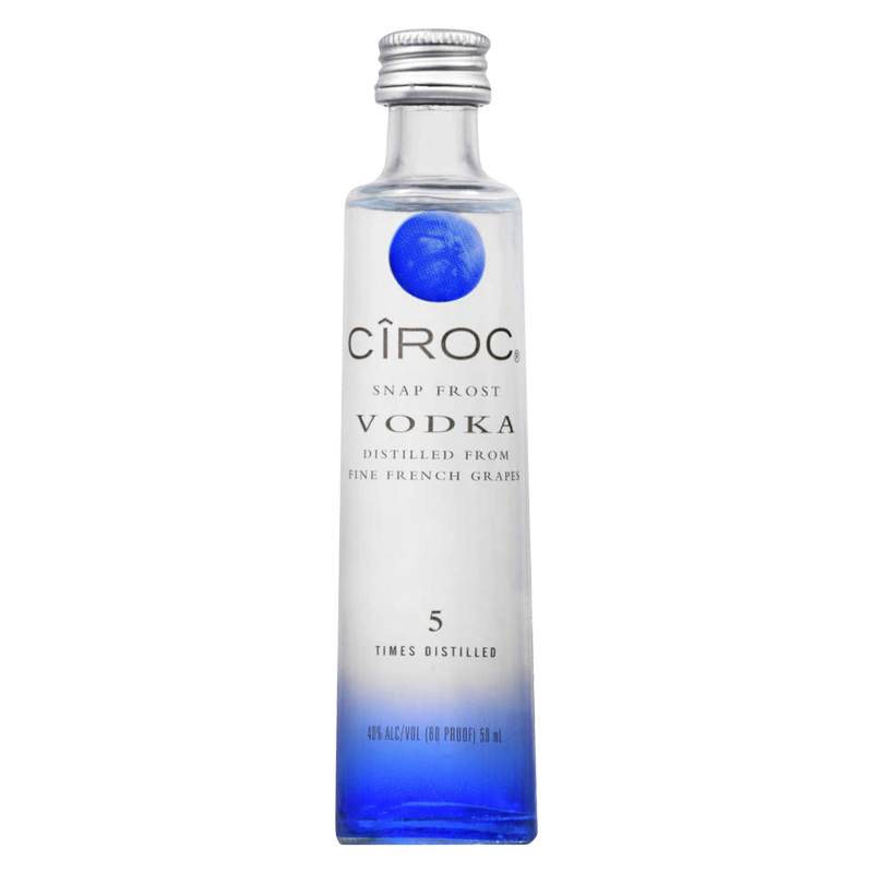 CIROC Ultra-Premium Vodka, 50 mL (80 Proof)