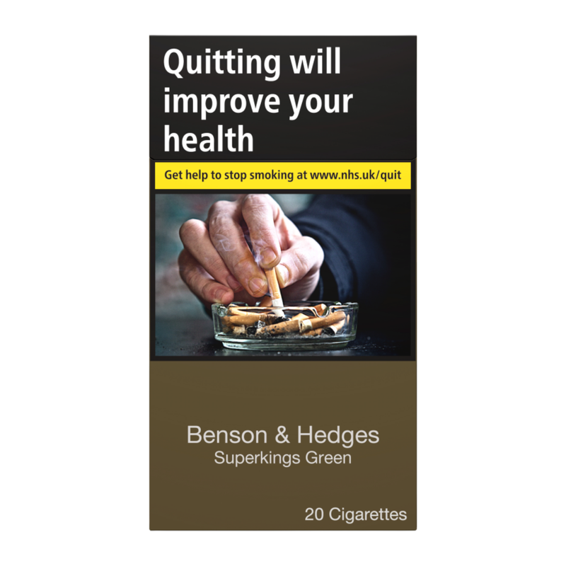 Benson & Hedges Superkings Green Cigarettes, 20pcs