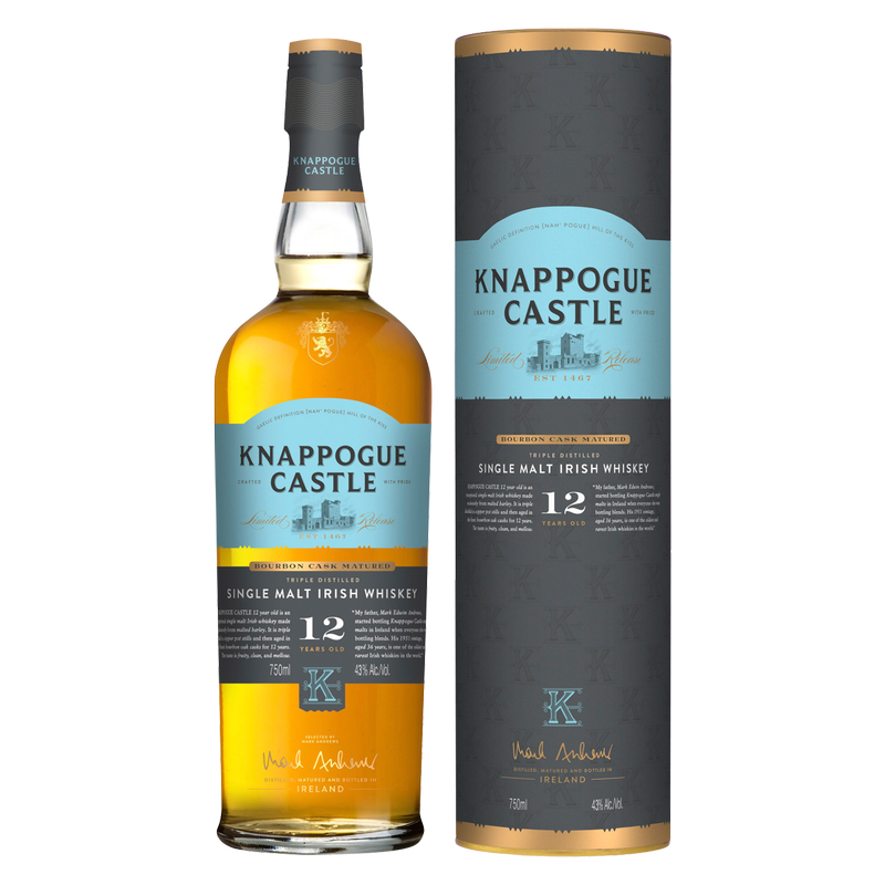 Knappogue Irish Whisky 12 Yr 750ml