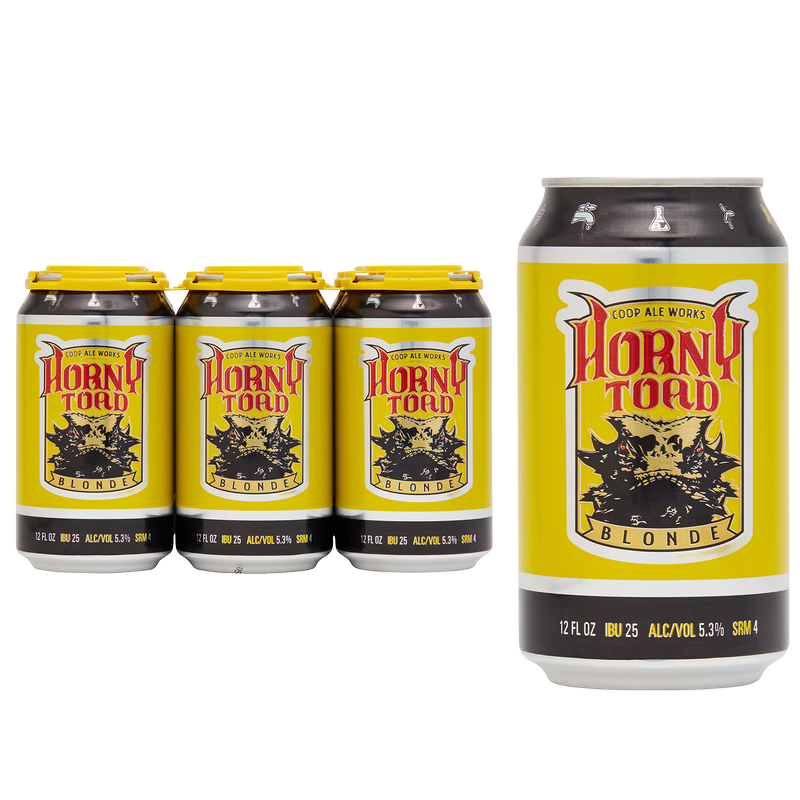 Horny Toad Blonde Ale 6pk 12oz Can 5.3% ABV