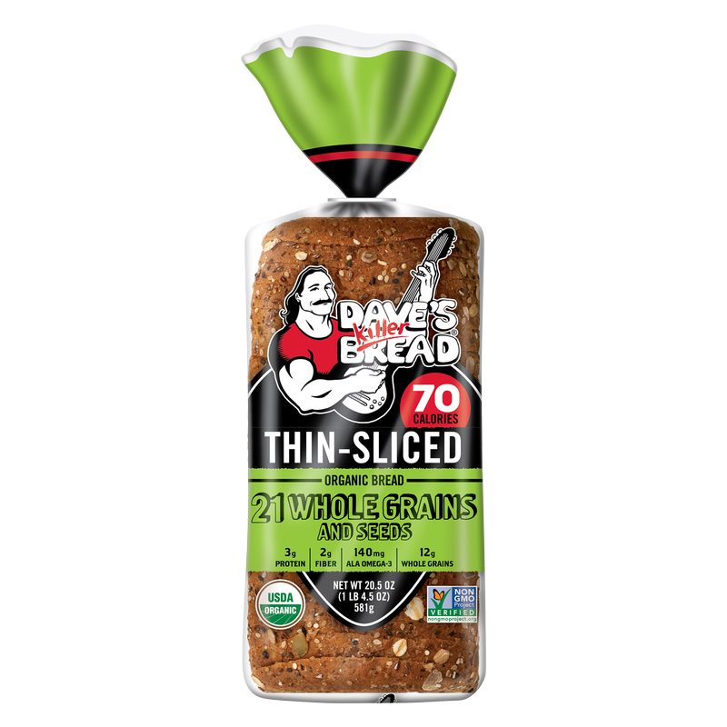 Dave's Killer Bread 21 Whole Grains & Seeds Thin Sliced - 20.5oz