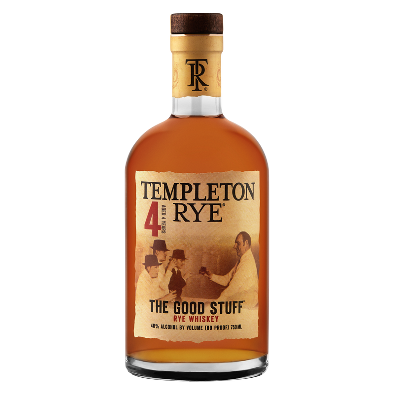 Templeton Rye Whiskey 4 Yr 750ml