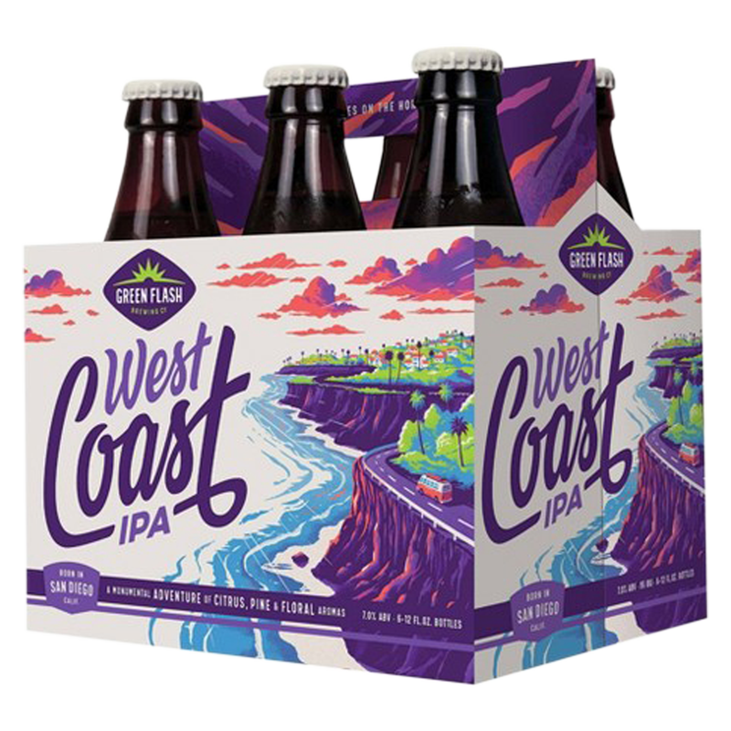 Green Flash Brewing West Coast IPA 6pk 12oz Btl