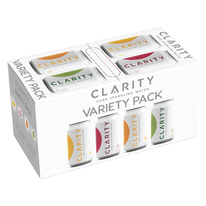 Clarity Sparkling Water Variety Pack (12PKC 12 OZ)