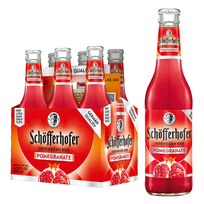 Schofferhofer Pomegranate 6pk 11.2oz Btl