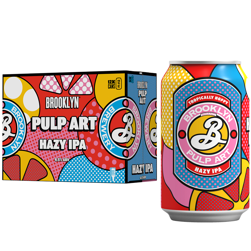 Brooklyn Brewery Pulp Art Hazy IPA 12pk 12oz Can 6.5% ABV