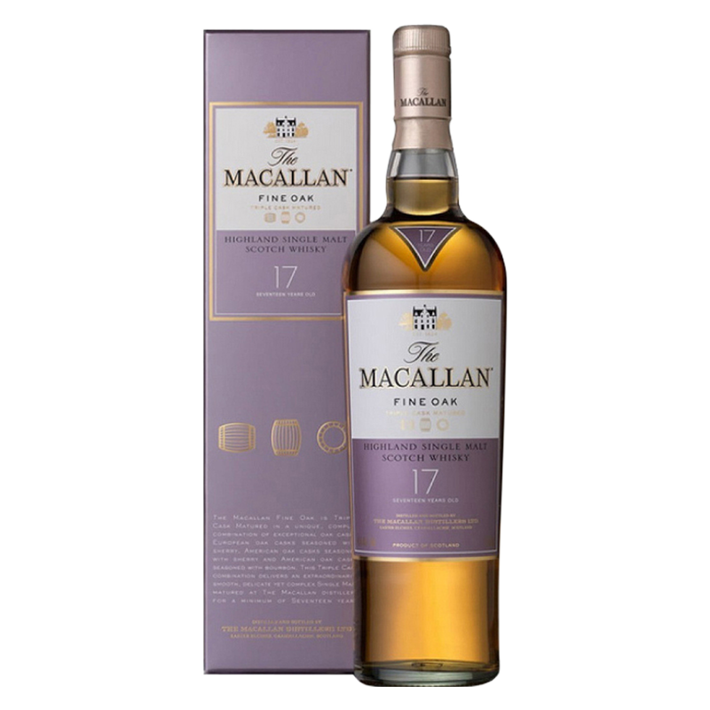 Macallan 17 Yr Fine Oak 750 Ml
