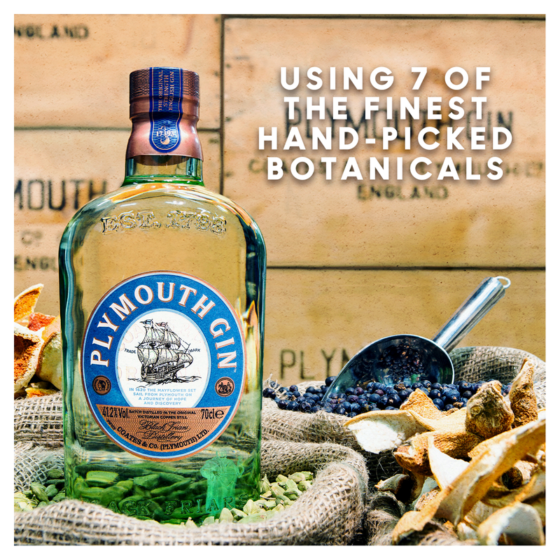 Plymouth Gin, 70cl Alcohol fast delivery by App or Online