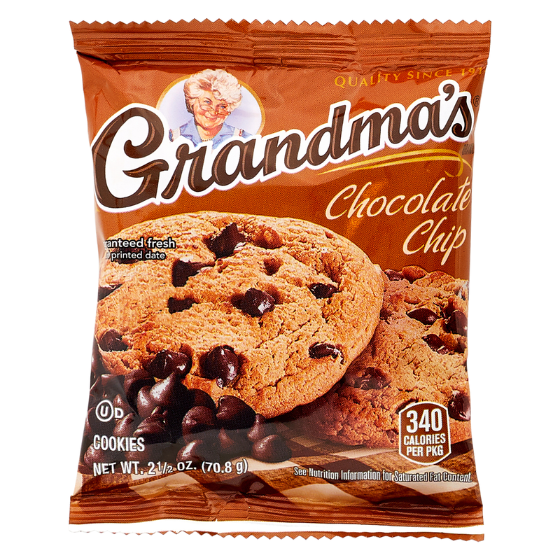 Grandma's Chocolate Chip Cookies 2.5oz