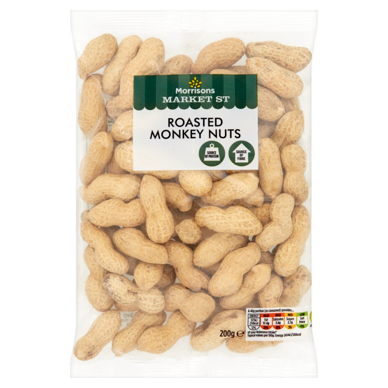 Morrisons Roasted Monkey Nuts, 200g