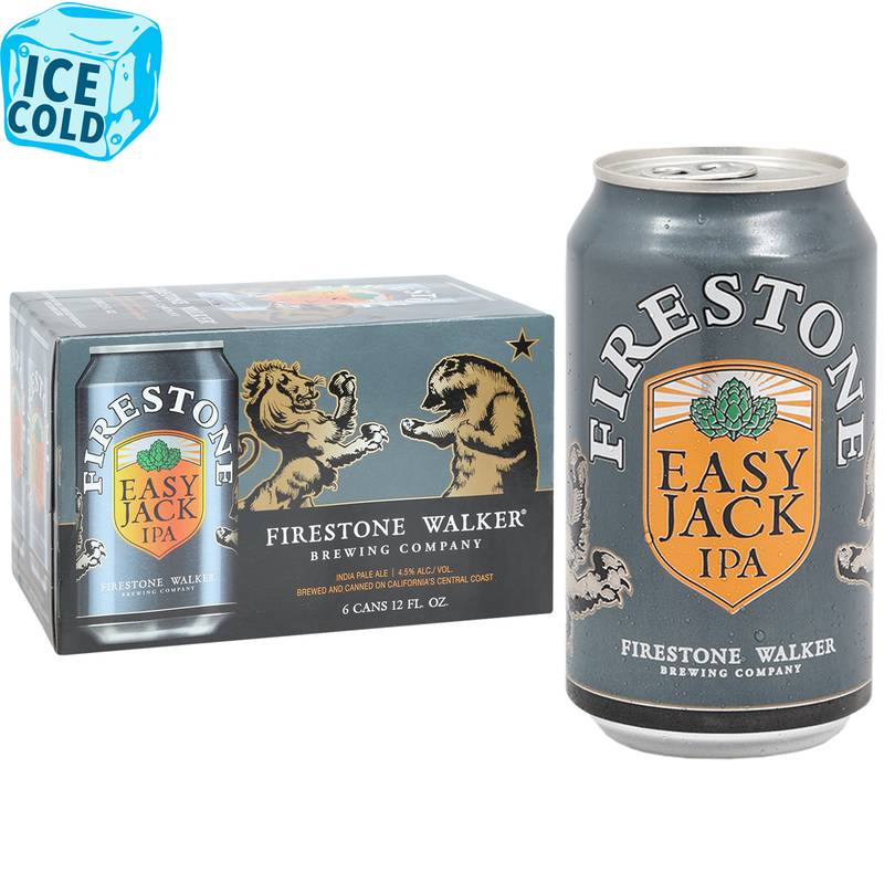 Firestone Walker Easy Jack IPA 6 Pack Cans