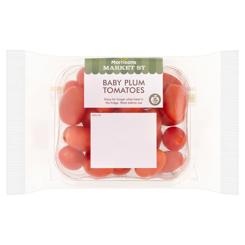 Morrisons Baby Plum Tomatoes, 250g