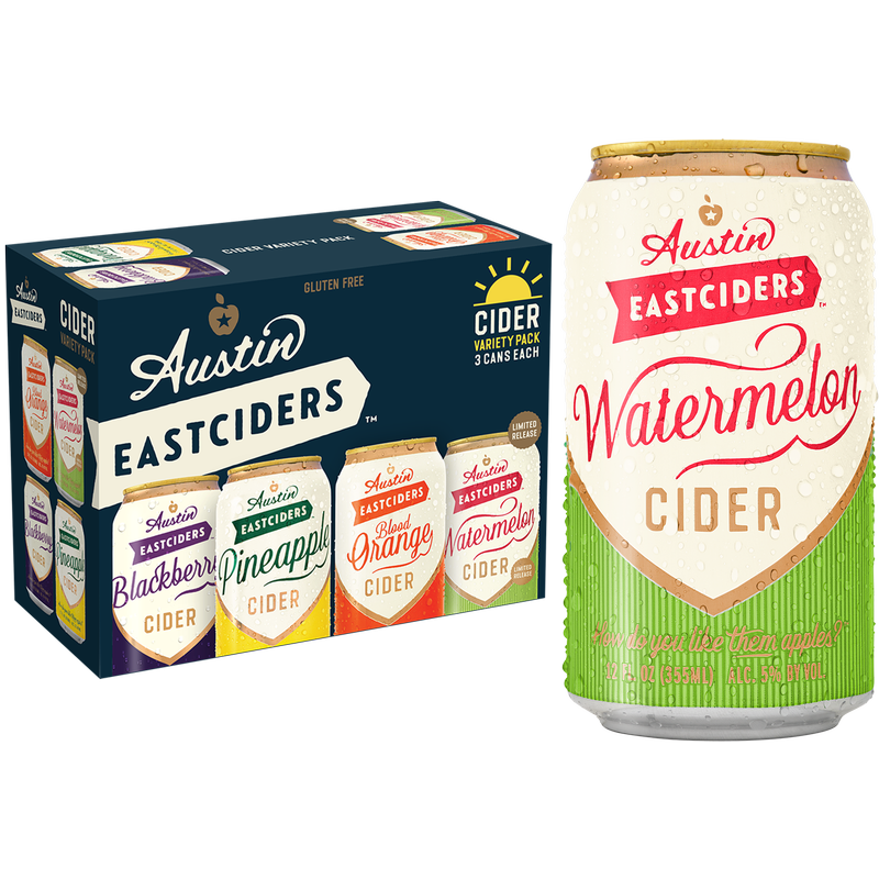 Austin Eastciders Variety 12pk 12oz Can 5.0% ABV
