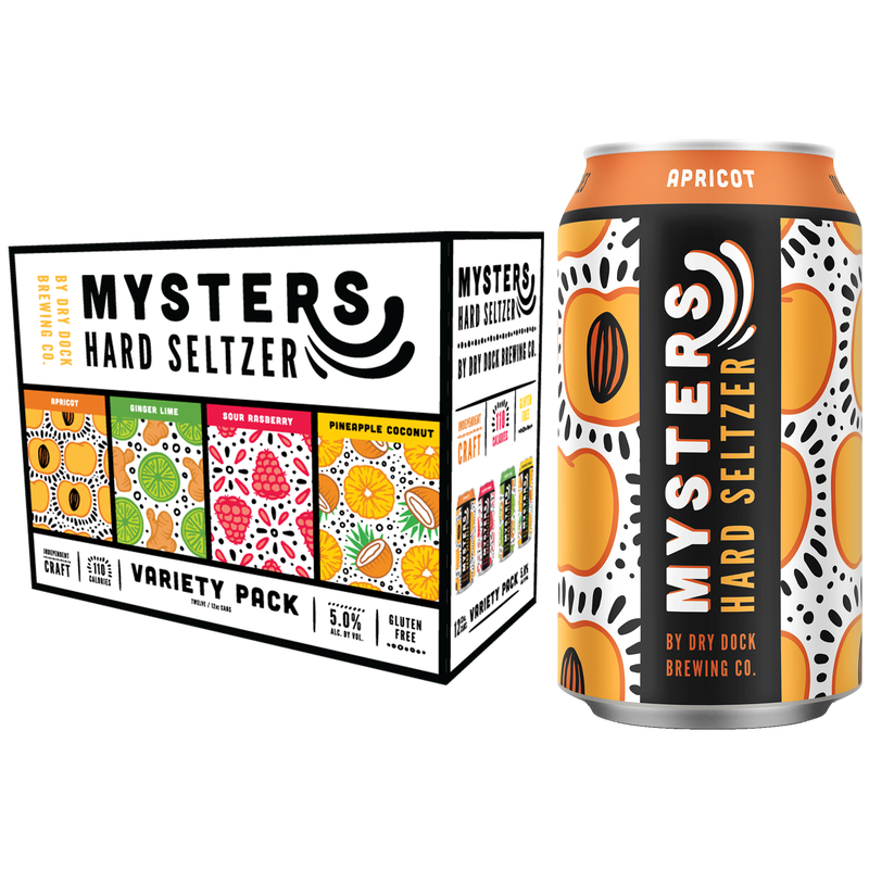 Dry Dock Mysters Seltzer Variety 12pk 12oz Can 5% ABV