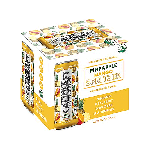 Calicraft Brewing Spritzer Pineapple Mango 6pk 12oz Can