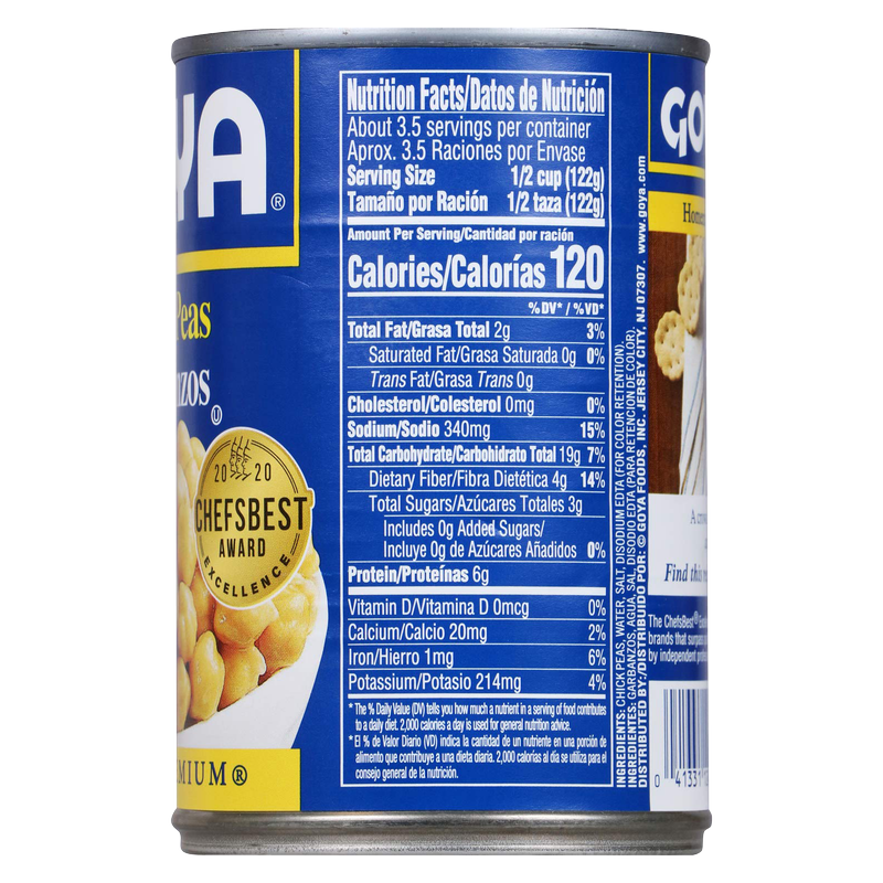 Goya Chick Peas dnu fast delivery by App or Online