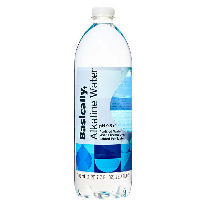 Basically, 700mL Alkaline Water with Electrolytes