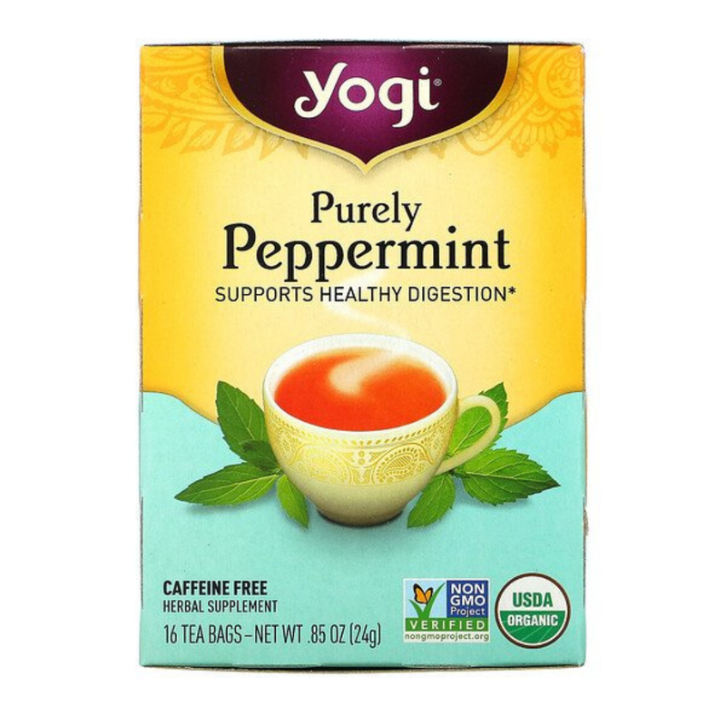 Yogi Tea OG2 Purely Peppermint At Least 95% Organic