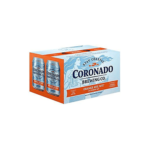 Coronado Brewing Orange Ave Wit 6pk 12oz Can