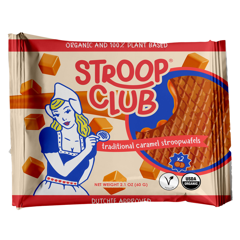 Stroop Club Traditional Stroopwafel 2pk 2.1oz