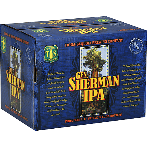 Tioga-Sequoia Brewing General Sherman IPA 12pk 12oz Btl