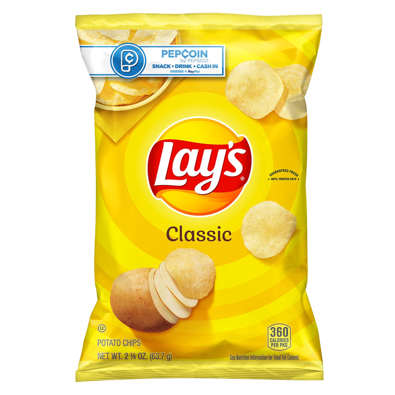 Lay's Classic Potato Chips 2.25oz