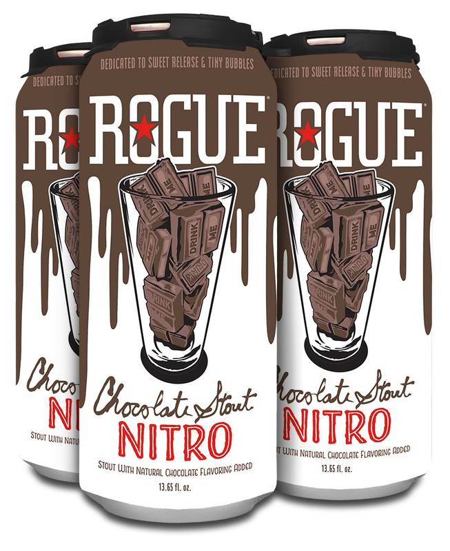 Rogue Chocolate Stout Nitro 4pk 13.6 oz