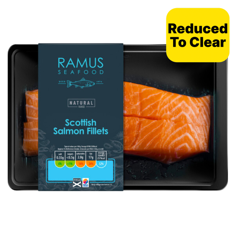 Reduced - Ramus Scottish Salmon Fillets, 240g