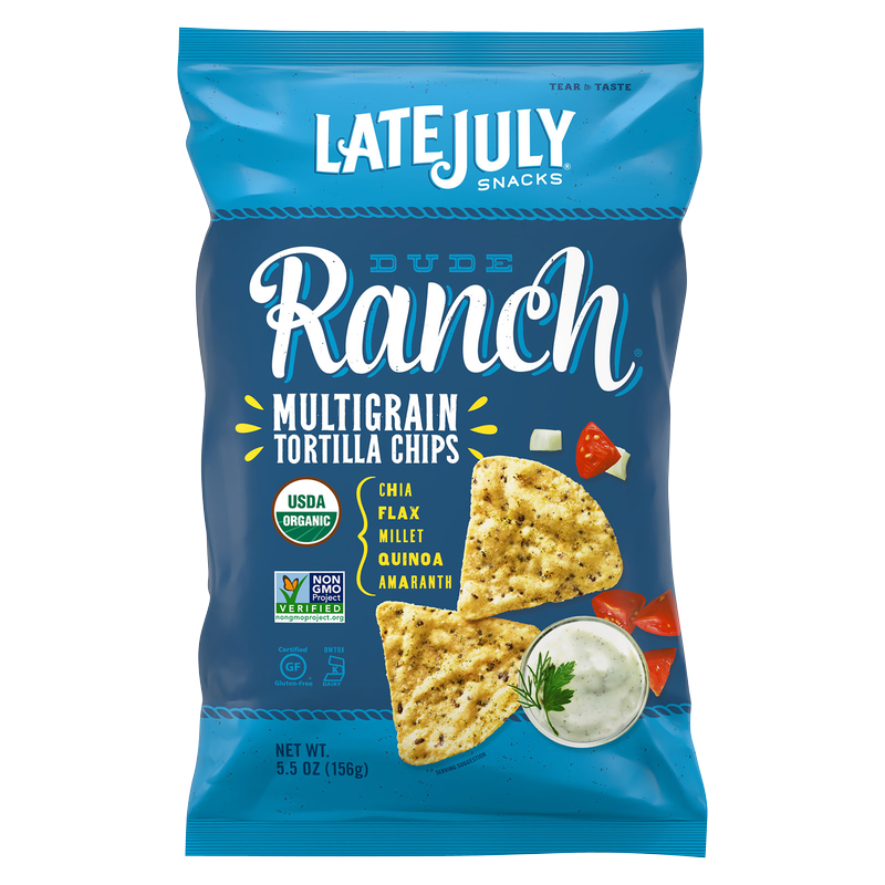 Late July Dude Ranch Tortilla Chips 5.5oz