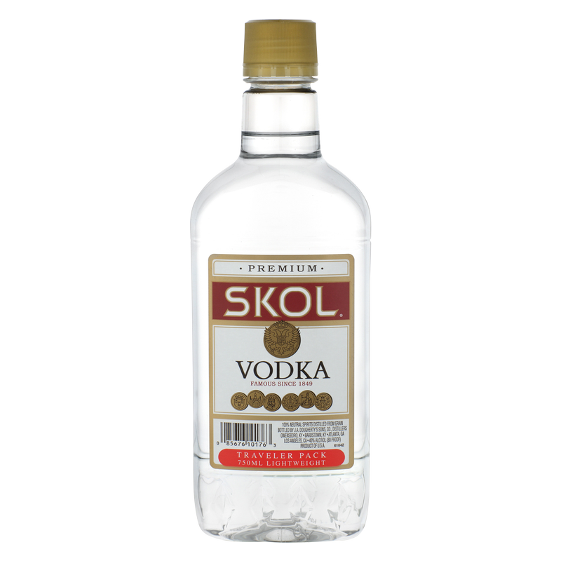 Skol Vodka Traveler 750ml (80 Proof)