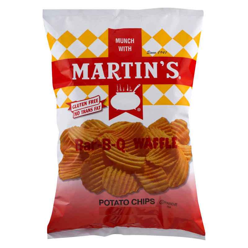 Martin's BBQ Waffle Chips 8.5oz