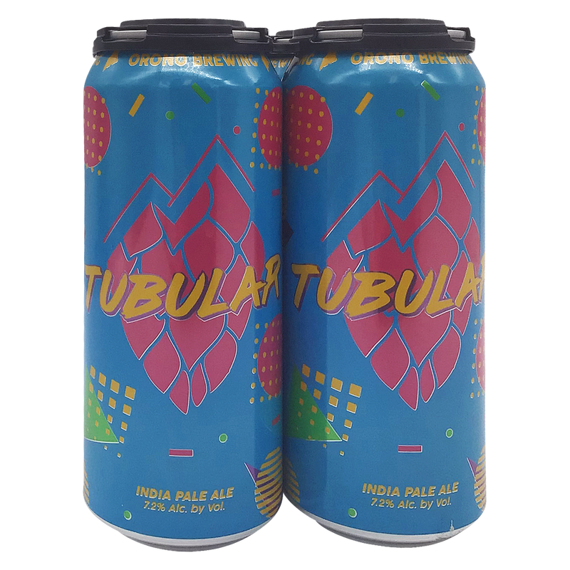 Orono Brewing Tubular Ipa 4Pk 16Oz Can 7.2 Abv Alcohol fast delivery