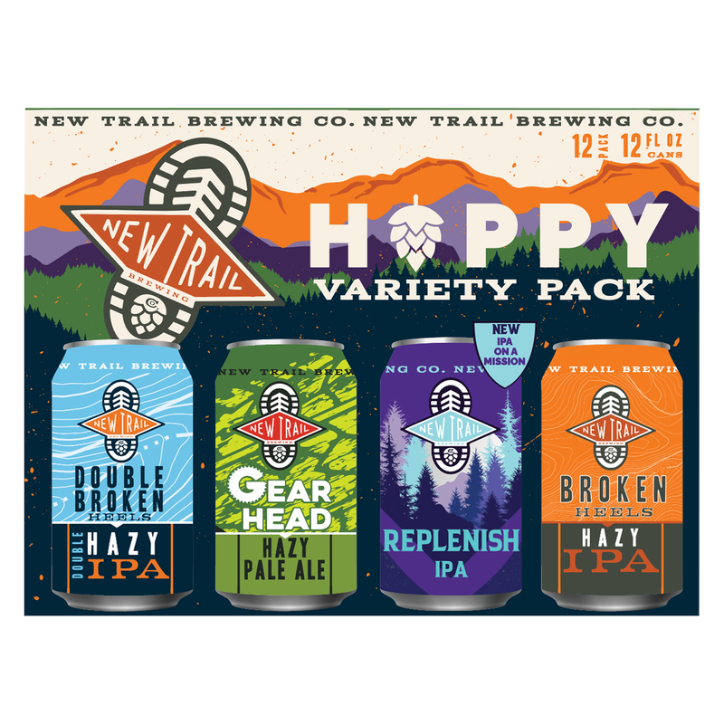 New Trail Hoppy Variety Pack 12pk 12oz Can 7% ABV
