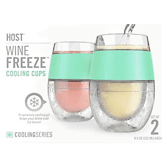 Host Wine Freeze Cups Mint 2pk