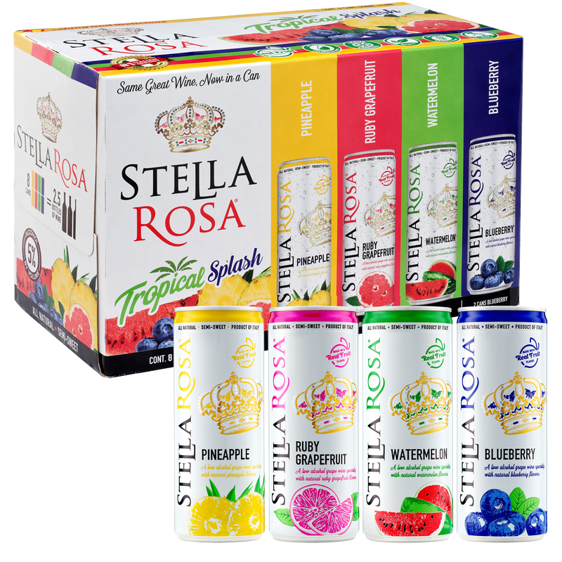 Stella Rosa Tropical Splash Variety Pack 8pk 250ml Cans
