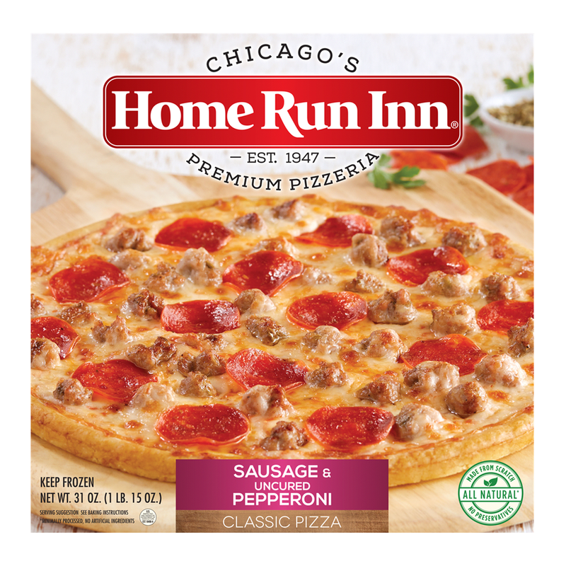 Home Run Inn Classic Sausage and Pepperoni Pizza 12in
