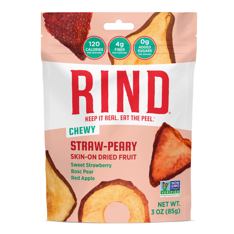 Rind Straw-Peary Skin-On Chewy Dried Fruit Blend 3oz