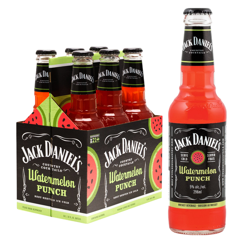 Jack Daniel's Watermelon Punch 6 Pack Bottles