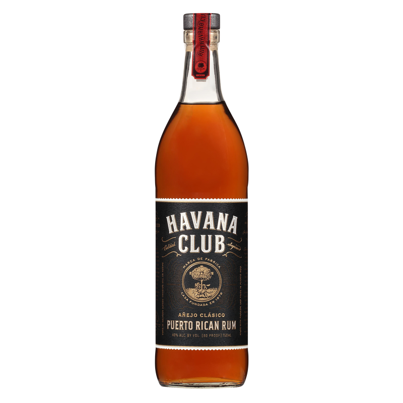 Havana Club Anejo Clasico Puerto Rican Rum 750ml (80 Proof)