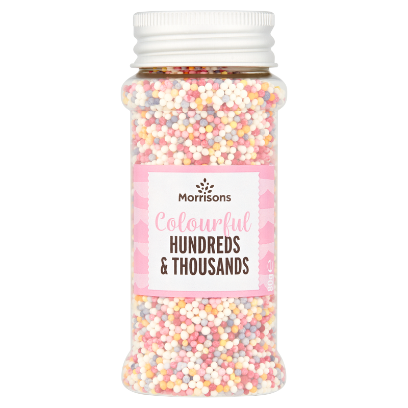Morrisons Hundreds & Thousands Sprinkles, 80g