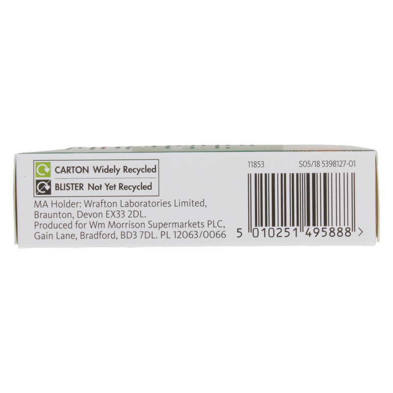 Morrisons Max Strength Cold & Flu Relief Capsules, 16pcs Health fast