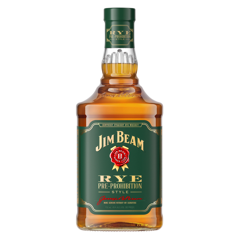 Jim Beam Rye Whiskey 750ml