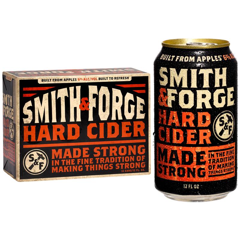 Smith and Forge Hard Cider 12pk 12oz Can 6.0% ABV