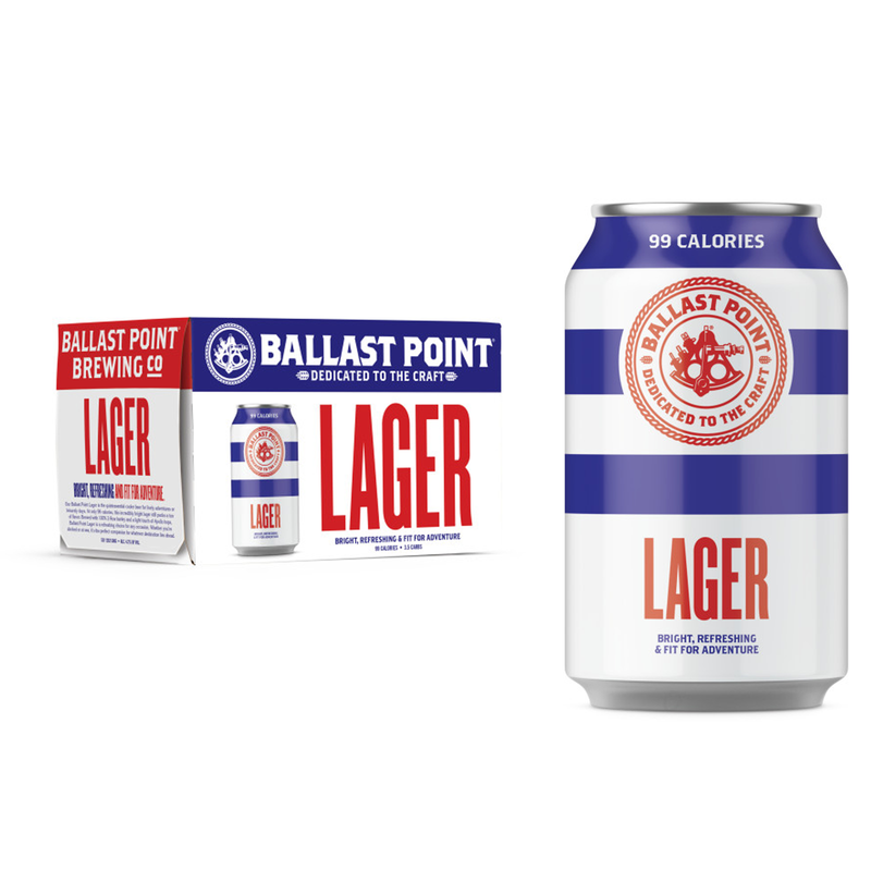 Ballast Point Lager 6pk 12oz Can 4.2% ABV