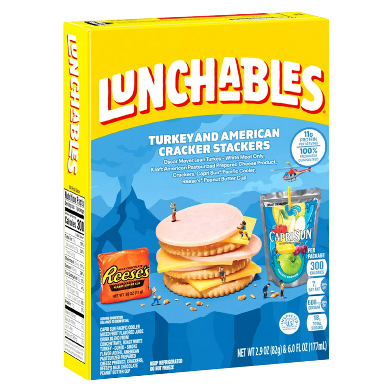 Lunchables Turkey & American Cheese Lunch Combinations - 8.9oz