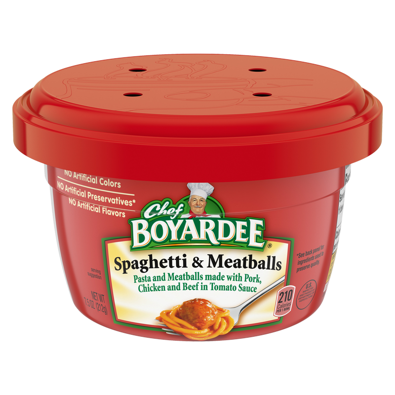Chef Boyardee Spaghetti & Meatballs 7.5oz