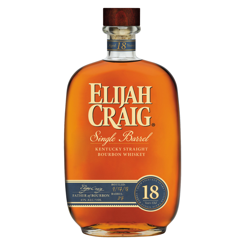 Elijah Craig Bourbon 18 Yr 750ml