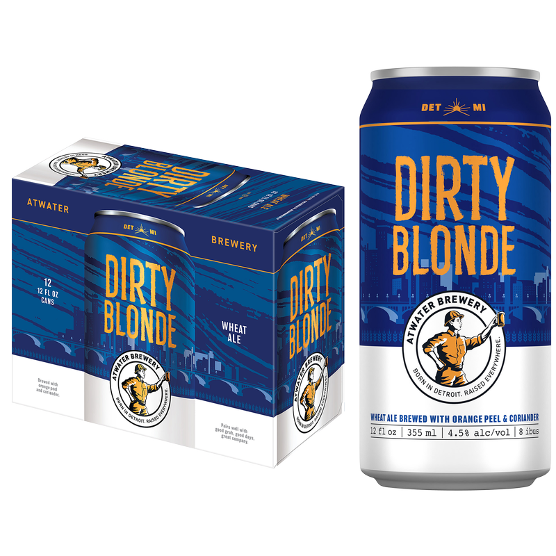 Atwater Dirty Blonde 12pk 12oz Can 4.5% ABV