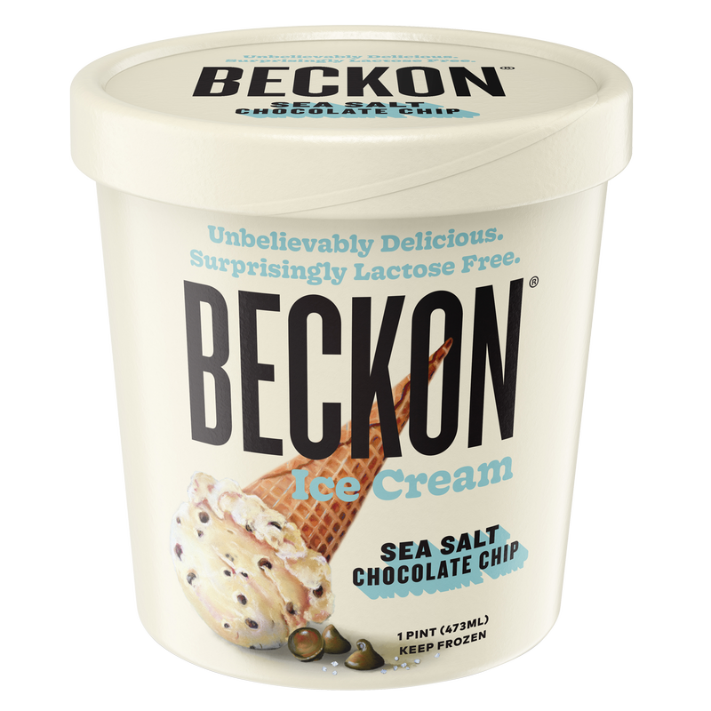 Beckon Ice Cream Sea Salt Chocolate Chip Pint 16oz