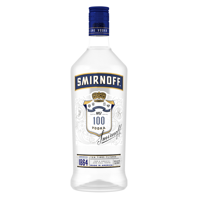 Smirnoff 100 Proof Vodka 1.75L
